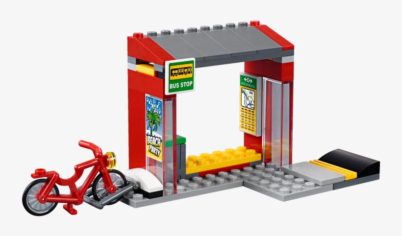Bus Station - Lego: City: Bus Station (60154), transparent png #1216587