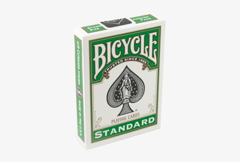 Playing Cards Bicycle Green Back - Bicycle Playing Cards, transparent png #1216589