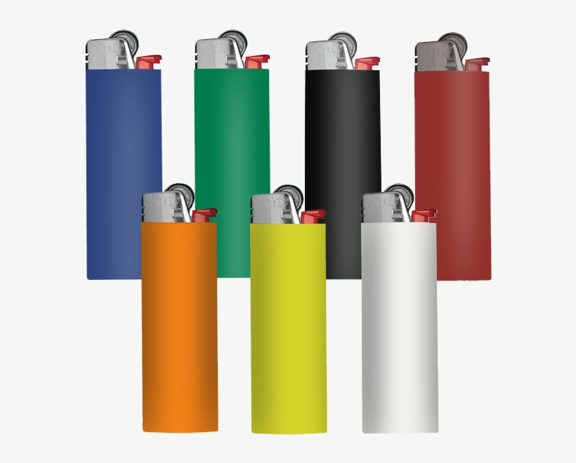 Lighter Transparent Disposable - Bic Lighter Full Size, transparent png #1216695