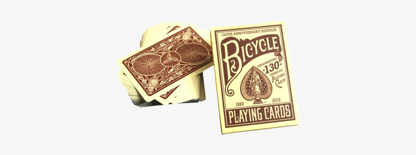 Celebrating 130 Years Of Playing Cards - Bicycle Cards Bicycle 130th Anniversary Blue Deck, transparent png #1216939