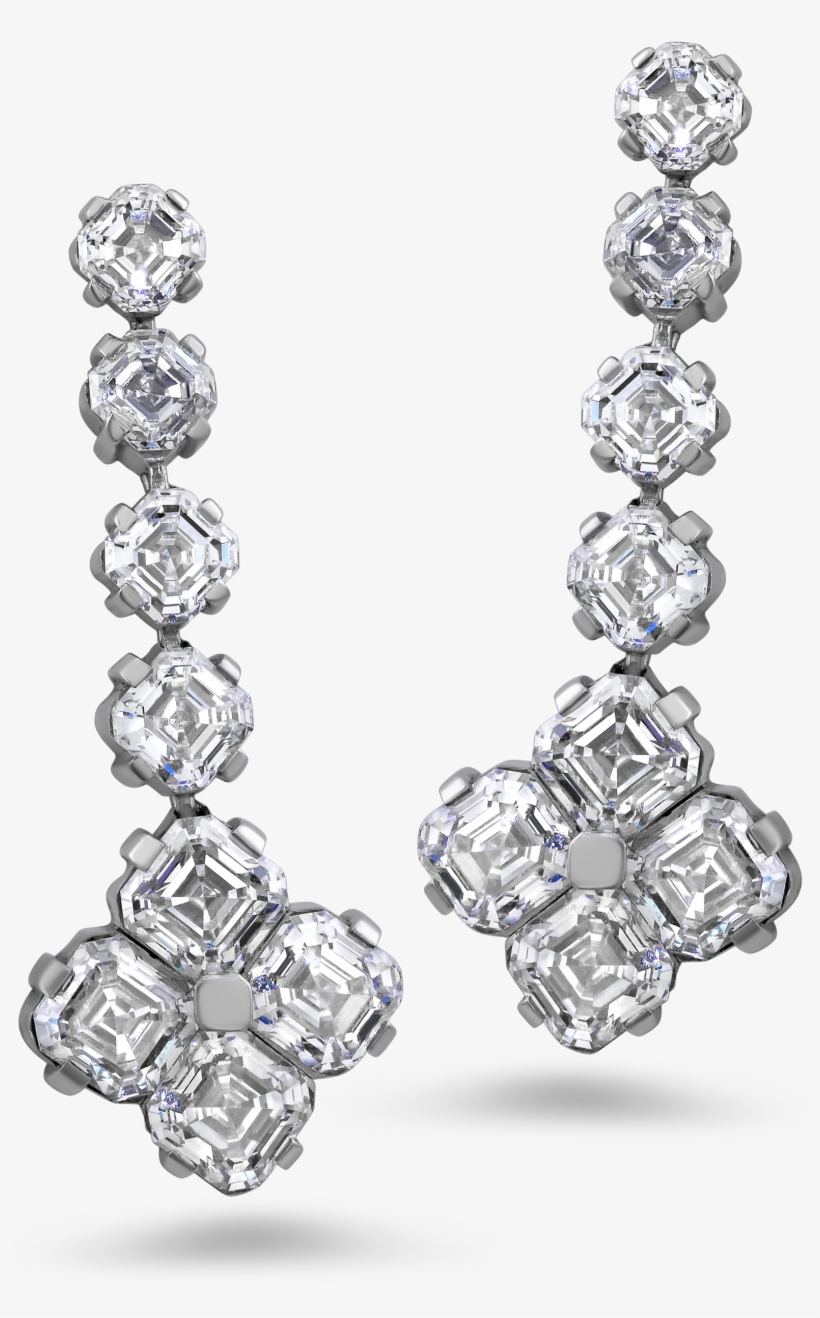 Diamond Earrings Png - Gold, transparent png #1216991