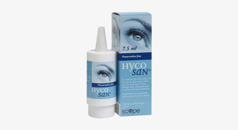 Systane Balance Botella Hycosan Gotas Para Los Ojos - Hycosan Eye Moisturiser 7.5 Ml, transparent png #1217083