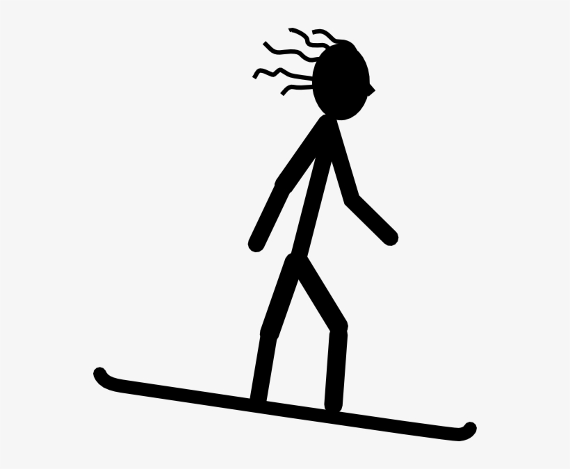 Free Vector Snow Boarder Clip Art - Snowboarder Clipart, transparent png #1217728