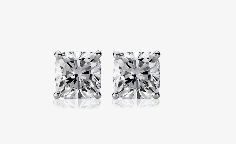 Diamond Earrings - Groupon Goods 4.00 Cttw Swarovski Elements Crystal, transparent png #1217805