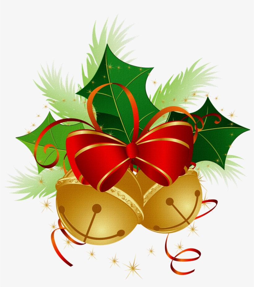 Sinos De Natal Png - Jingle Bells Christmas Clipart, transparent png #1217952