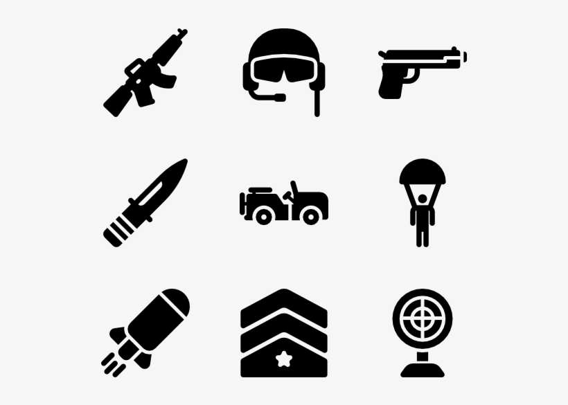 Military 40 Icons - Military Icon Free, transparent png #1217982