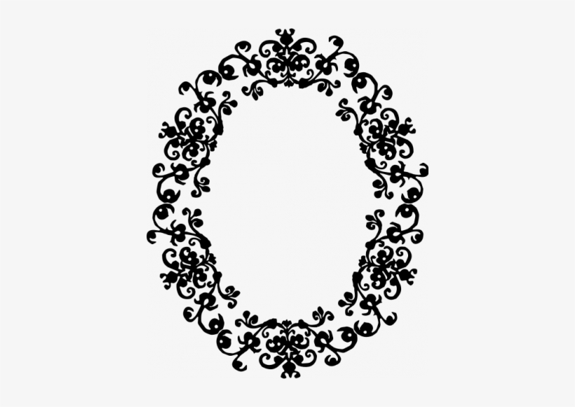 Round Vintage Vector Png - Border Oval Png, transparent png #1218067
