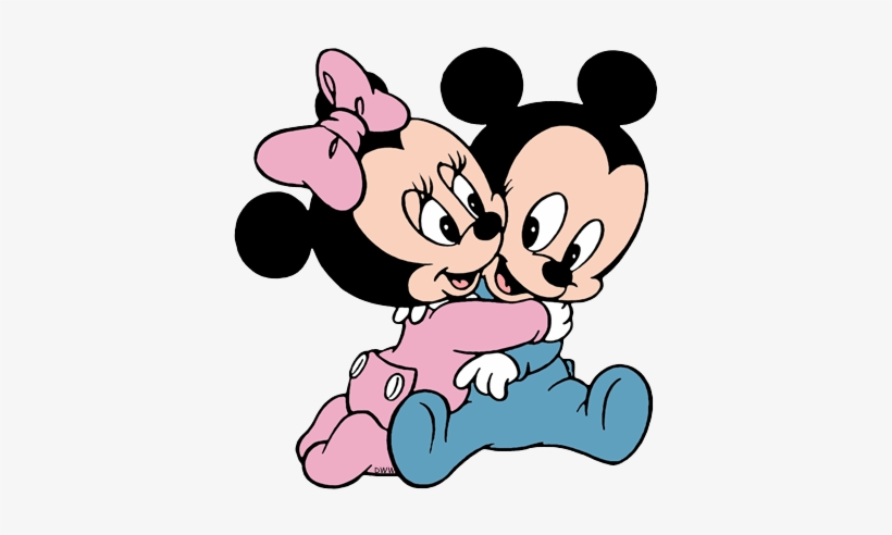 Minnie Et Mickey Bébé, transparent png #1218783