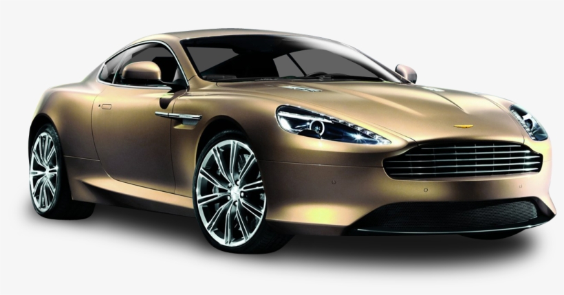 Gold Car - Aston Martin Gold, transparent png #1219063