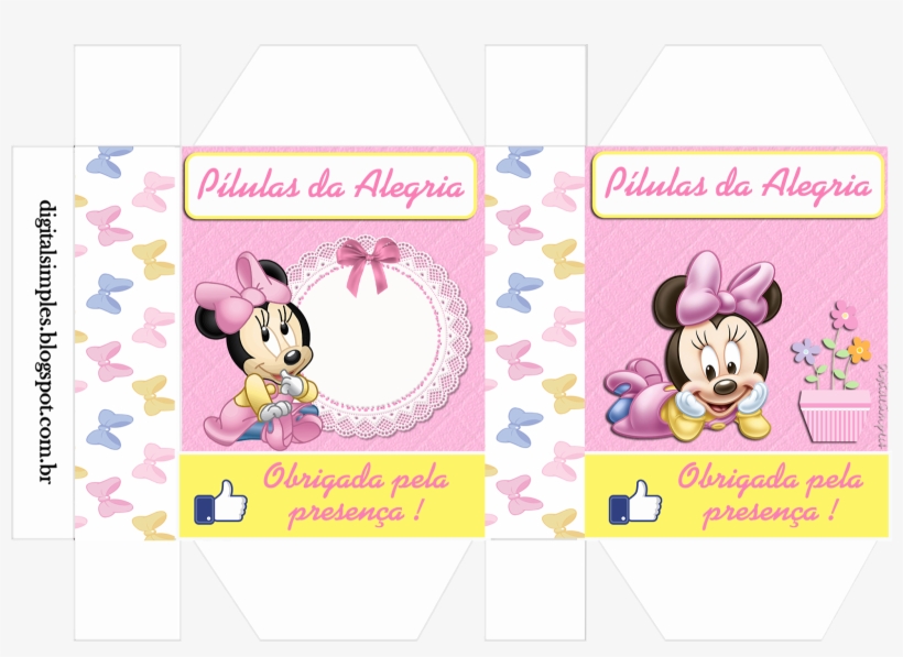 Baby Minnie 1 Download - Minnie Mouse 1st Birthday Beverage Napkins (16-pack), transparent png #1219116
