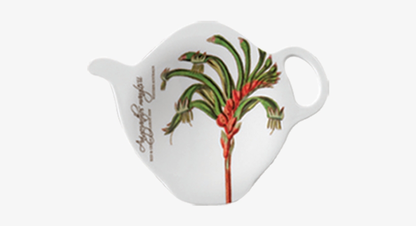 90116 Teabag Holder Floralemblems Kangaroopaw - Ashdene Floral Emblems Kangaroo Paw Mug, transparent png #1219260