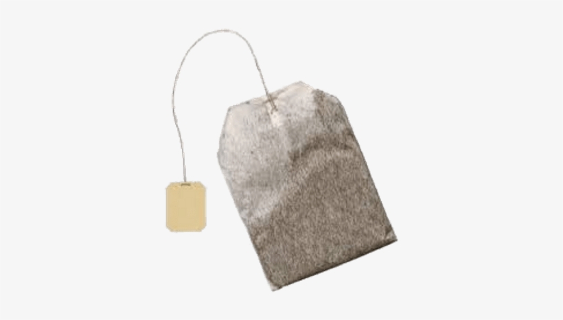 Tea Bag With Label - Tea Bag Transparent Background, transparent png #1219305