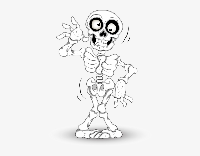 Halloween Skeleton Png Clipart - Skeleton Halloween, transparent png #1219465