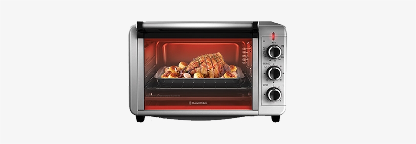 Russell Hobbs Au Family Convection Oven Rhtov20 - Black & Decker Countertop Stainless Steel Convection, transparent png #1219467