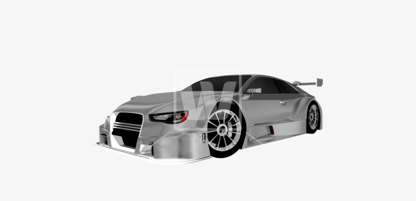 Silver Speedway Car - Car, transparent png #1219844