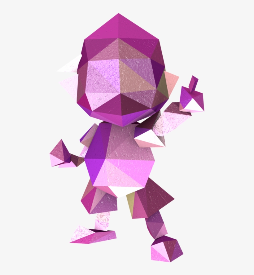 Polygon Ness 11 12 By Nibroc Rock-d907hfv - Kirby In Earthbound, transparent png #1220025
