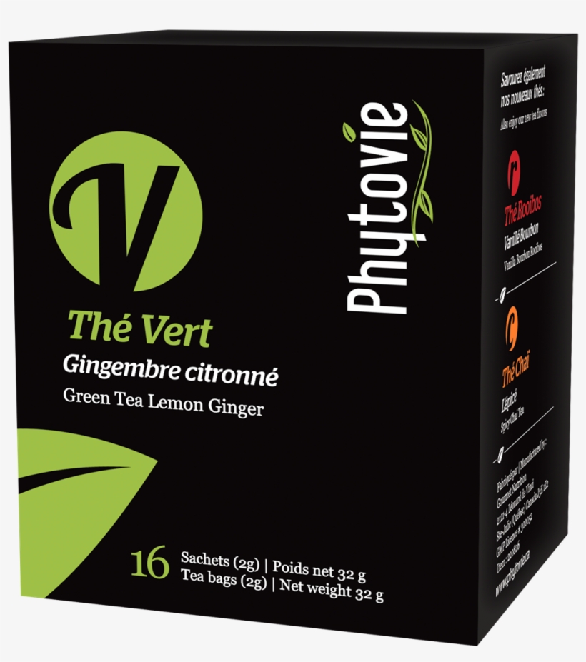 Picture Of Green Tea Lemon Ginger - Tea, transparent png #1220026