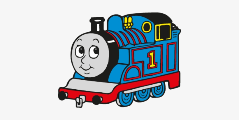 Thomas The Tank Engine Logo Vector, Ai Pdf, - Thomas The Tank Engine Clipart, transparent png #1220149