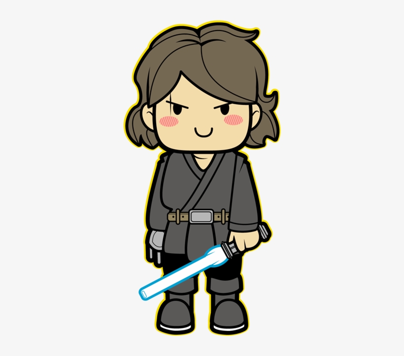 Star Wars Kawaii Saga - Star Wars Personagens Kawaii, transparent png #1220477