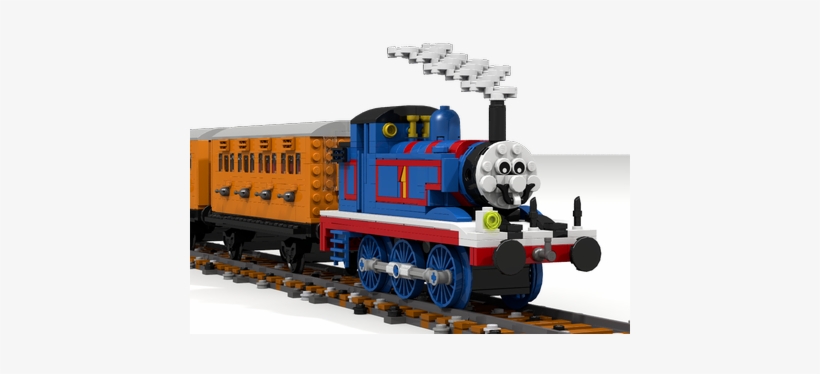 Please Enjoy This Photo Of Thomas As He Races Onward - Lego Thomas The Train, transparent png #1220523