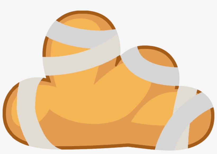Orange Cloudy - Bfdi Bandage, transparent png #1220663