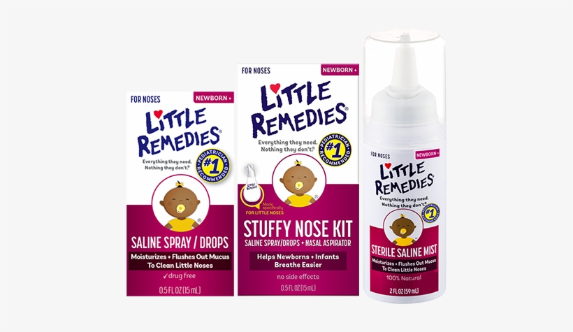 little remedies saline nose drops