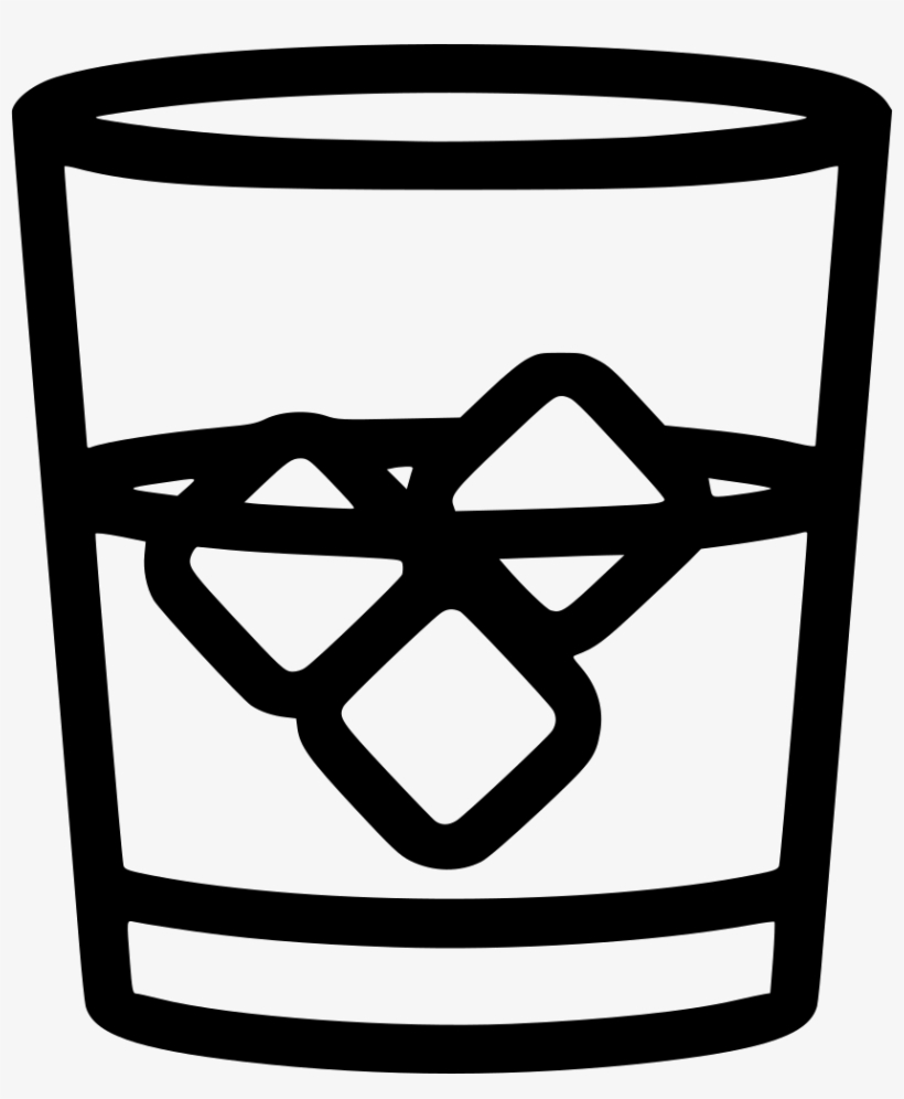 Whiskey Glass - - Whiskey Glass Clip Art, transparent png #1221169