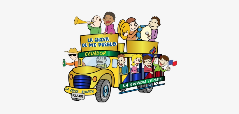 Chiva-tradicional - Chivas Fiestas De Quito, transparent png #1221410