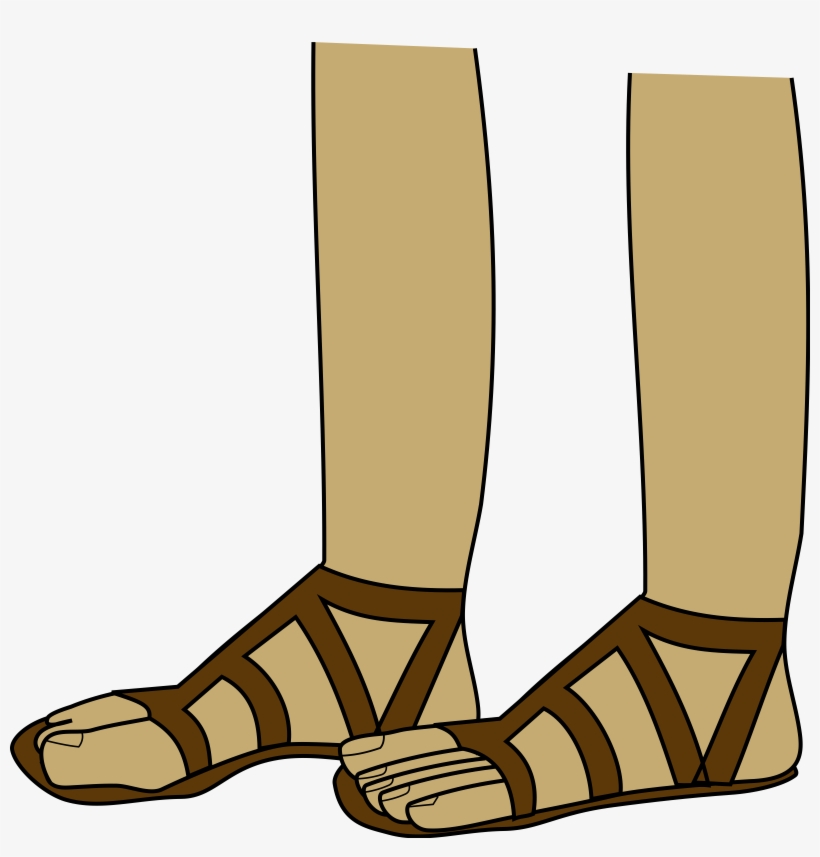 This Free Icons Png Design Of Feet In Sandals, transparent png #1221412