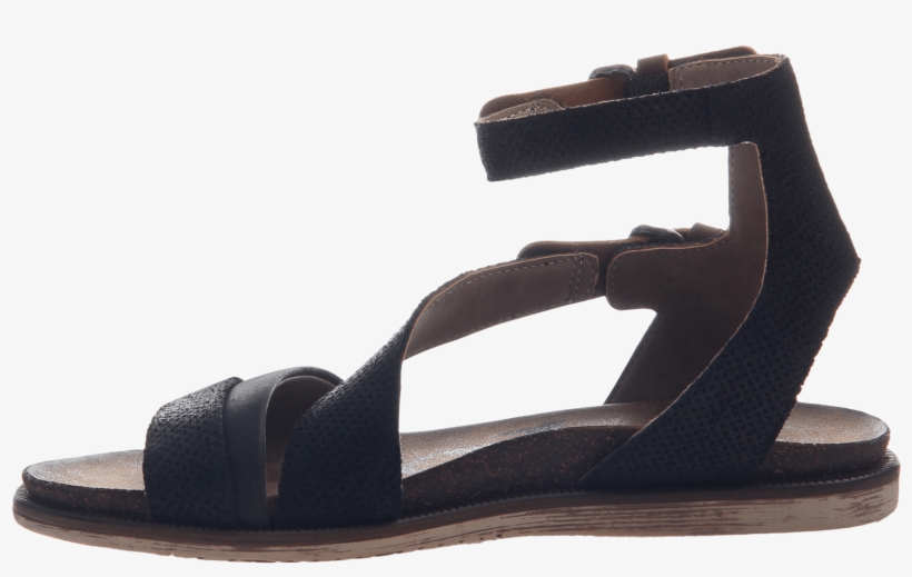 March On Women's Sandal In Black Inside View - Otbt March On Women's Dress Sandals Black : 5.5 M, transparent png #1221783
