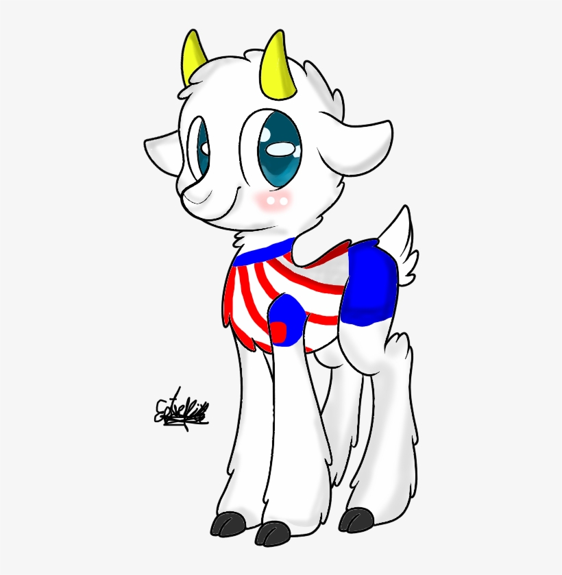 Goat Clipart Chiva - Chiva Kawaii, transparent png #1221792