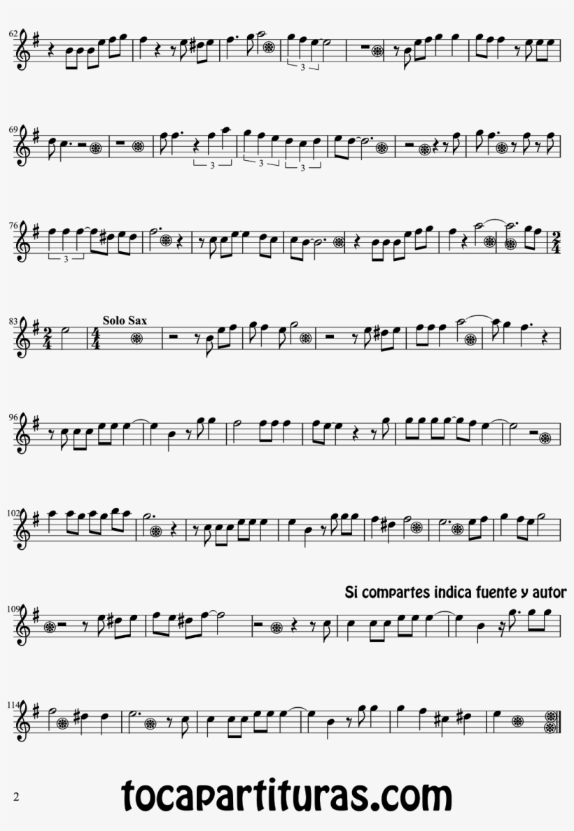 Partitura De Lágrimas Negras Para Clarinete By Sheet - Lágrimas Negras, transparent png #1221848