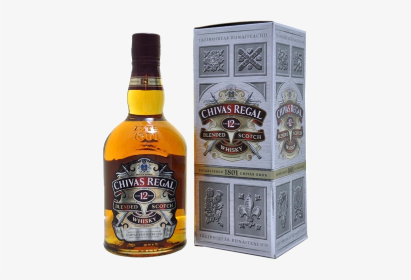 Chivas Regal 12 Year Old Blended Scotch Whisky - Chivas Regal 12, transparent png #1221852