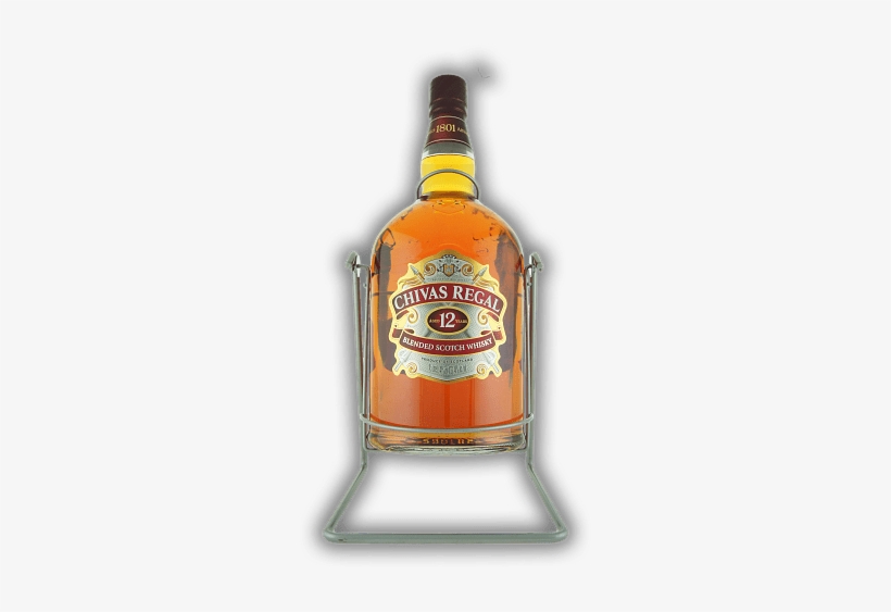 Chivas Regal 12 Years 4,5 Liter - Chivas Regal Blended Scotch Whisky - 1.75 L Bottle, transparent png #1221905