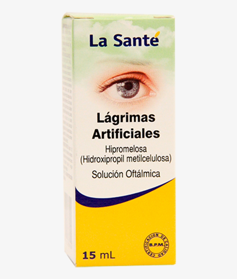 Lagrimas Artificiales Frasco X 15ml - La Sante, transparent png #1221973