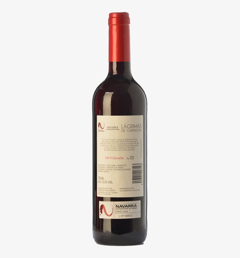 Lágrimas De Garnacha - Wine, transparent png #1222119