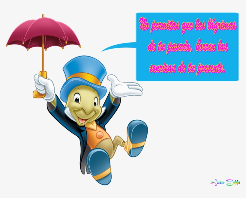 Frase Fondo Transparente - Rip Jiminy Cricket, transparent png #1222494