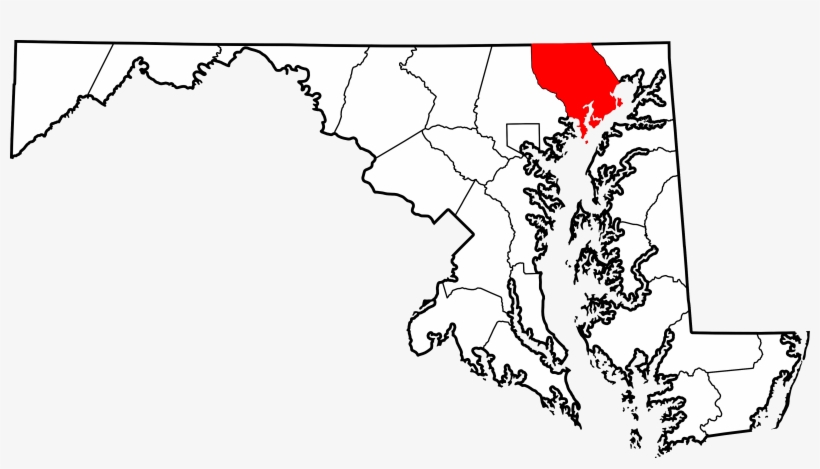 Maryland Vector - Harford County Maryland, transparent png #1222524