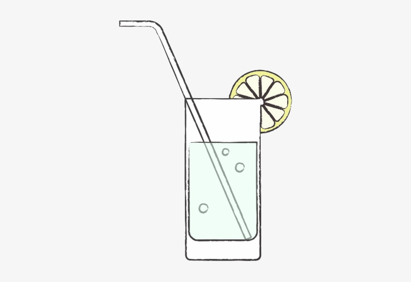 Gin-glass - Martini Glass Drawing, transparent png #1222558