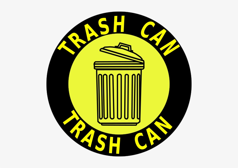 Trash Can Floor Sign - Medanrap2010, transparent png #1222699