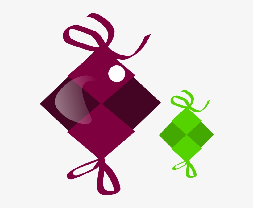 Small - Ketupat Cartoon, transparent png #1222778