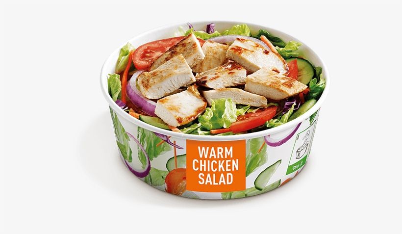 Grilled Warm Chicken Salad - Maccas Garden Salad, transparent png #1222808