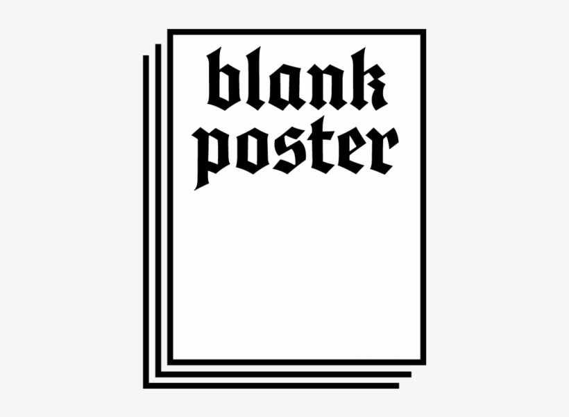 Blank Poster Entries, transparent png #1223002