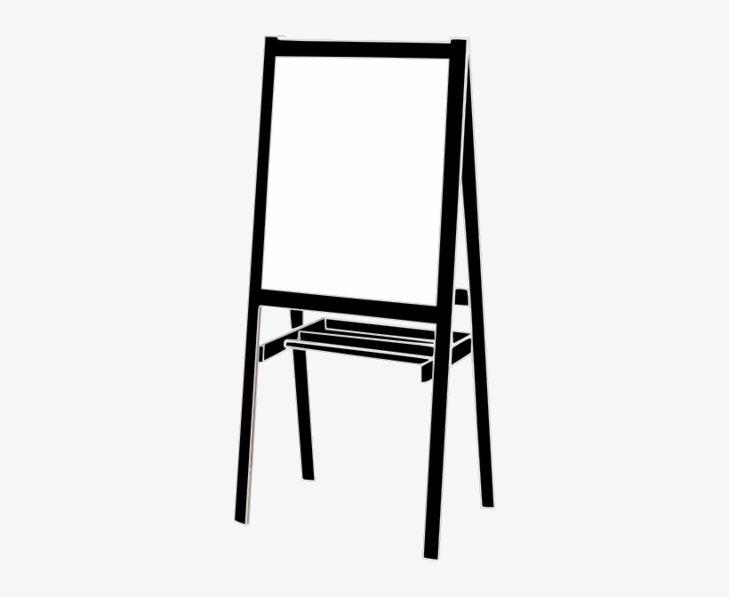 Poster Clipart Easel Stand - Easel Clip Art, transparent png #1223208