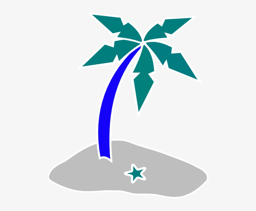 Blue Grey Beach Svg Clip Arts 516 X 596 Px, transparent png #1223375