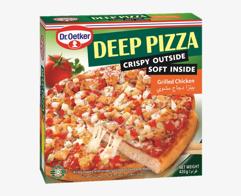 Dr Oetker Deep Pizza, transparent png #1223662