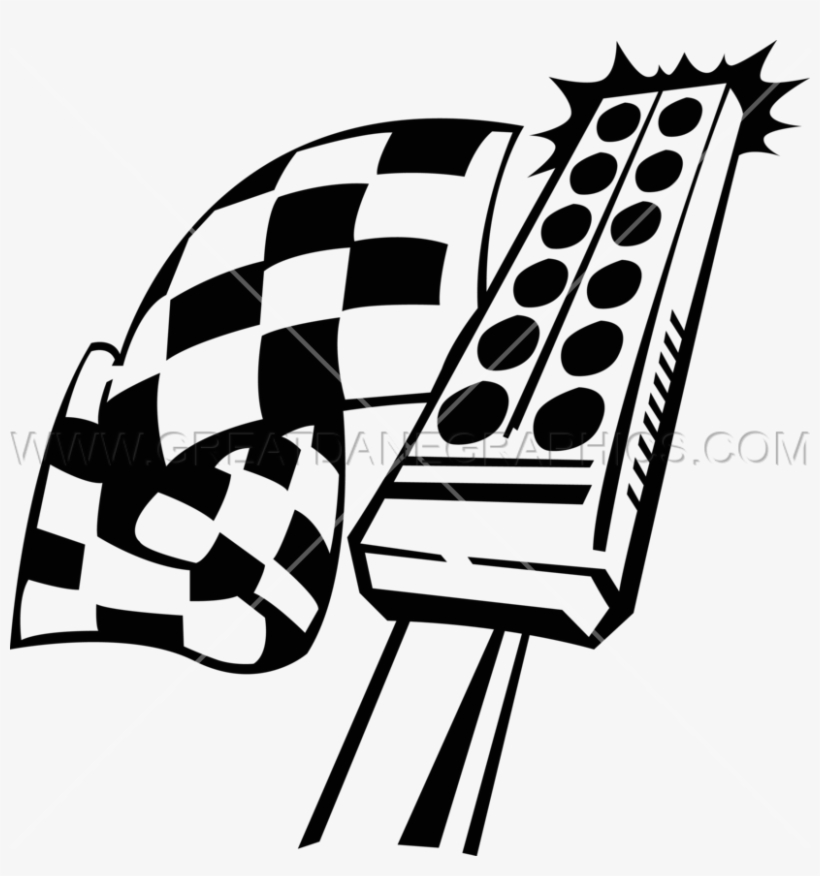 Clip Royalty Free Drag Racing Tree Production Ready - Drag Races Png, transparent png #1223836