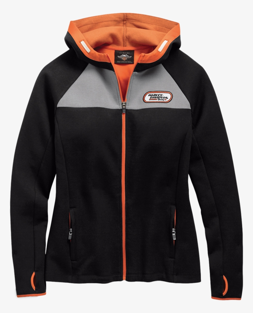 Women's H-d Racing Hoodie - 99132 19vw, transparent png #1223855