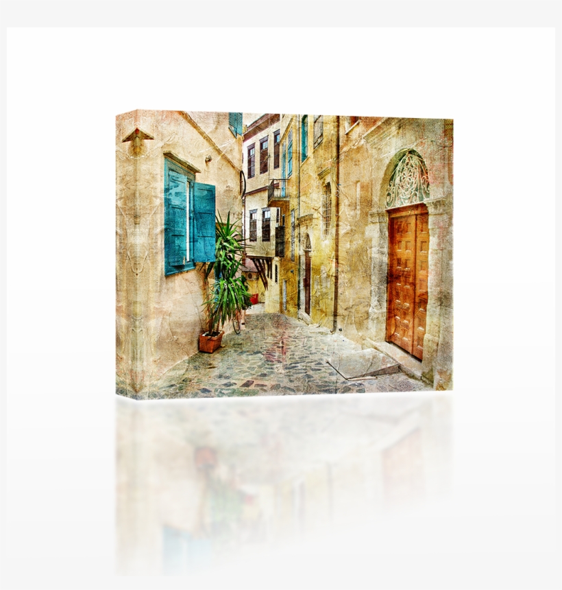 Greece - Old Streets Of Greece - Free Transparent PNG Download - PNGkey