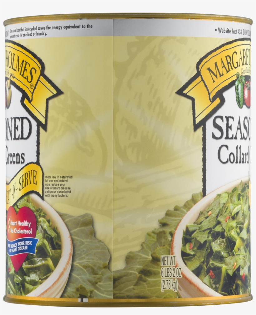 Margaret Holmes Seasoned Heat N Serve Collard Greens, - Margaret Holmes Seasoned Blackeye Peas, transparent png #1224018